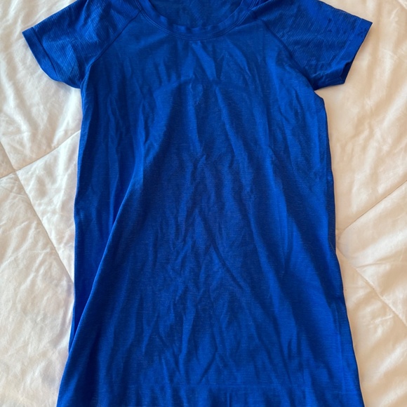 Lululemon Swiftly Tech Short Sleeve Crew – Cerulean Blue - Picture 3 of 5